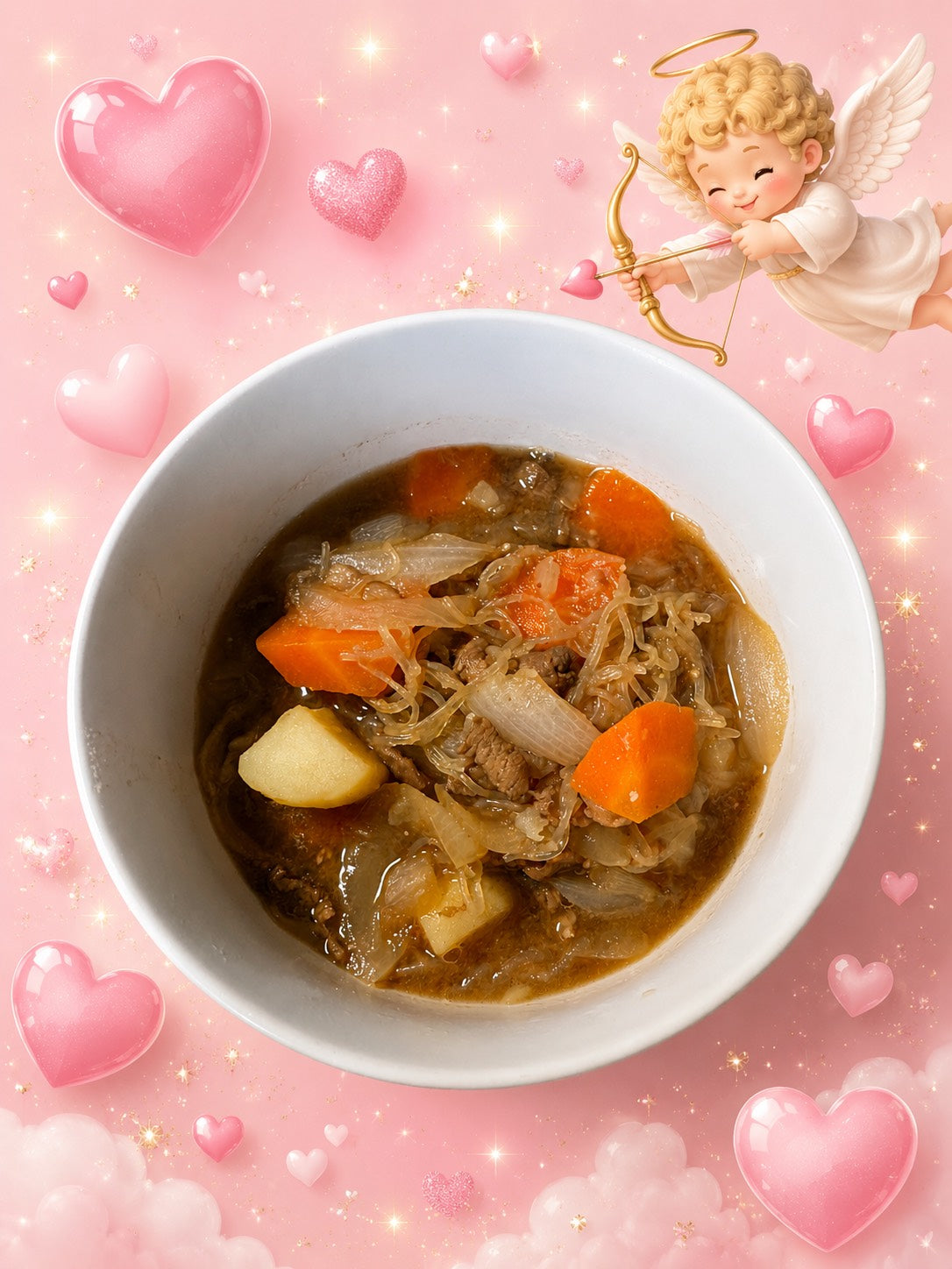 【レシピ】なのかの婚活飯🔥ブラックフルーツペーストを使った黒肉じゃが