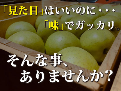 樹上完熟葉とらず王林【強い甘味と芳醇な香り】