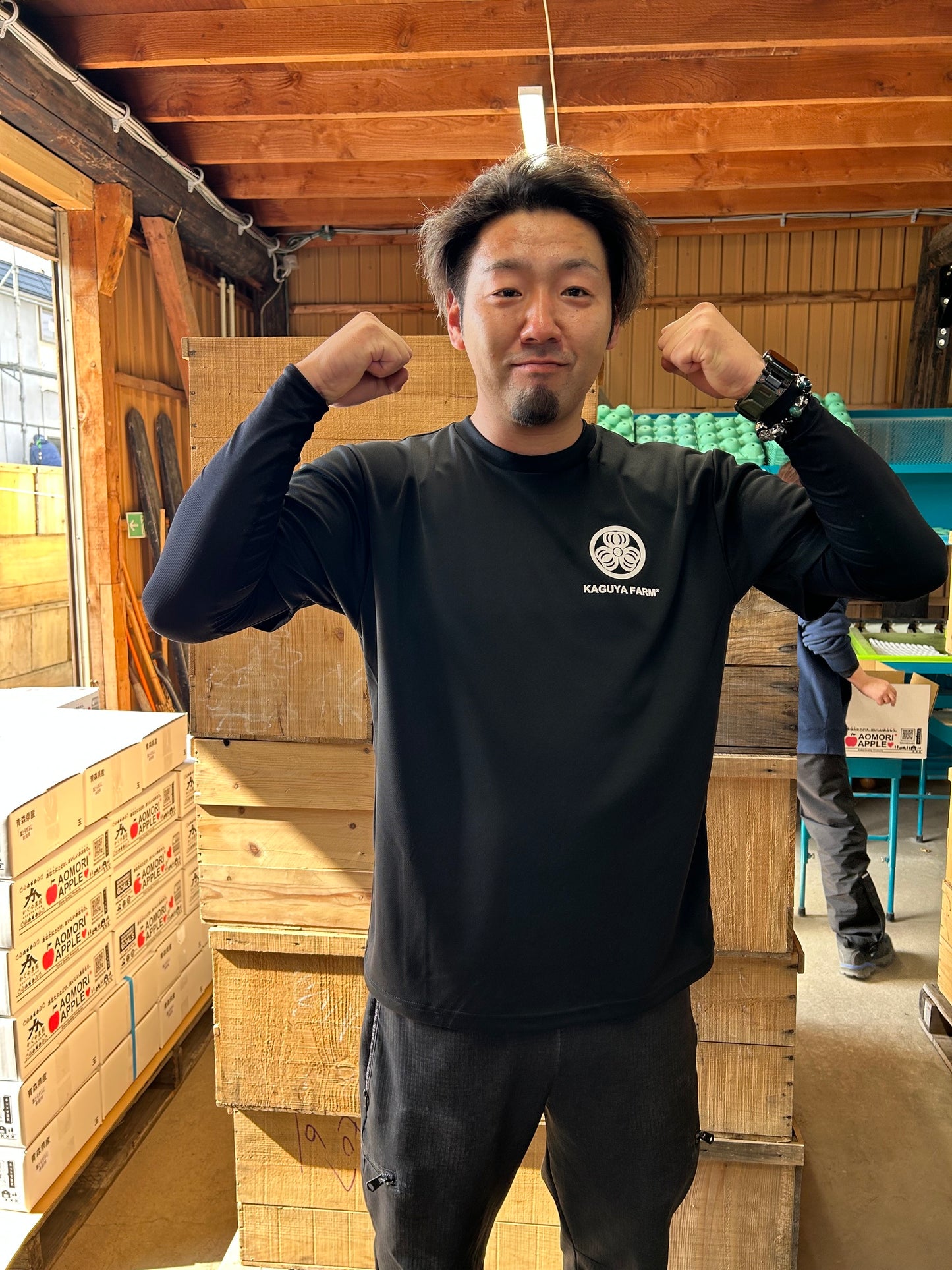 【数量限定！】【送料無料】かぐや農園 スタッフTシャツ